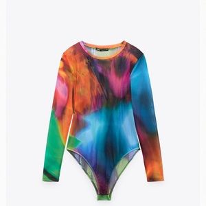 Zara tulle bodysuit
